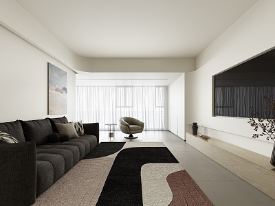 Living room 3d model