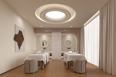 Modern SPA Beauty Room 3d model