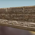 Vintage Brick Building Exterior Wall With Weathered Texture And Natural Tones