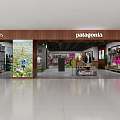 Modern Clothing Store Interior With Grangers Patagonia Apparel Shelves And Displays