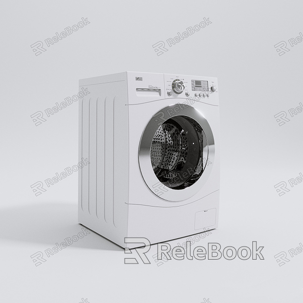 Modern washing machine model