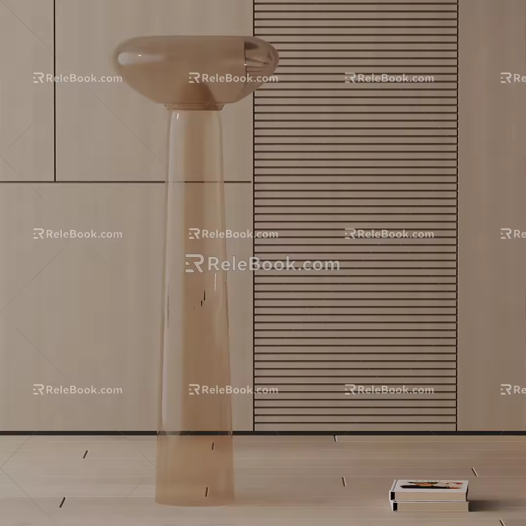 Modern floor lamp 3d model