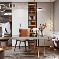 Light Luxury Study 3d model