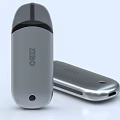 Sleek Silver Metal Daily Life Products with ZERO Logo and Compact Design