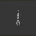 Modern Rifle Assault Rifle Submachine Gun Attack Rifle Sci-Fi Rifle 3d model