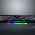 COFTEL Soundbar with Mesh Design RGB Light Strip and Modern Aesthetic