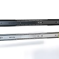 Heavy Duty Metal Drawer Slides With Smooth Glide Mechanism In Black And Silver
