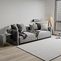 Modern DRIADE double sofa 3d model