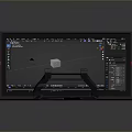 Advanced Electronic Drawing Tablet With 3D Modeling Software Interface
