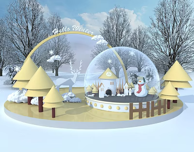 Modern Beauty Chen 3d model