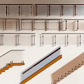 Various Modern Railings Designs With Glass Metal And Wood For Stairs And Balconies