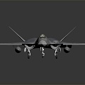 Modern Fighter Fighter 3d model