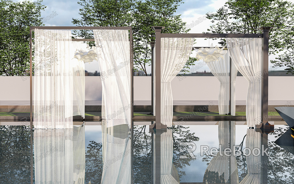 Modern curtain screen window curtain screen gauze curtain gauze mosquito net model