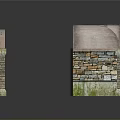 Scenic Landscape Design Elements Featuring Various Arches Fences And Stone Walls