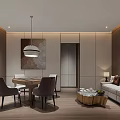 New Chinese Chess Room 3d model