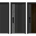 Contemporary Security Door Styles Featuring Wooden Metal And Stone Textured Panels