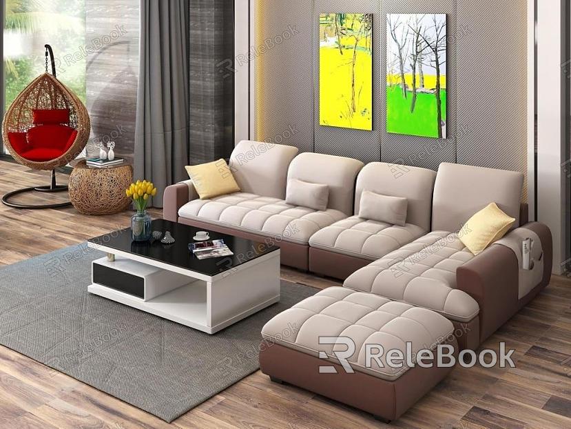 Corner sofa model