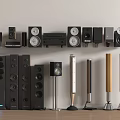 Audio Combination 3d model