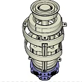 Efficient Air Conditioner Fan Internal Structure With Motor Bearing And Copper Coil