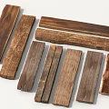 Natural Stone and Wood Planks in Various Textures for Home Decor Projects