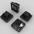 Industrial Equipment Electronic Control Modules With Black Enclosure And Circuit Components