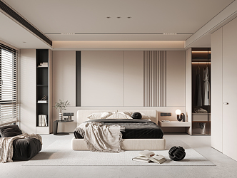 Modern Bedroom 3d model