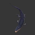 Modern Crocodile Alligator 3d model