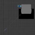 Modern Double Bed 3d model