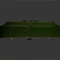 Green Round Military Weapon AKREP PRO Model With Central Knob And Label