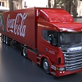 Cania trailer truck semi-trailer 3d model