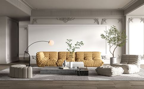 Jane's Living Room 3d model