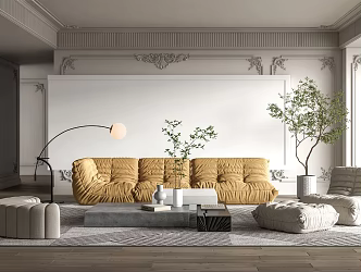 Jane's Living Room 3d model