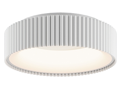 Cream wind ceiling lamp 3d model