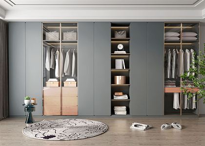 Modern wardrobe 3d model