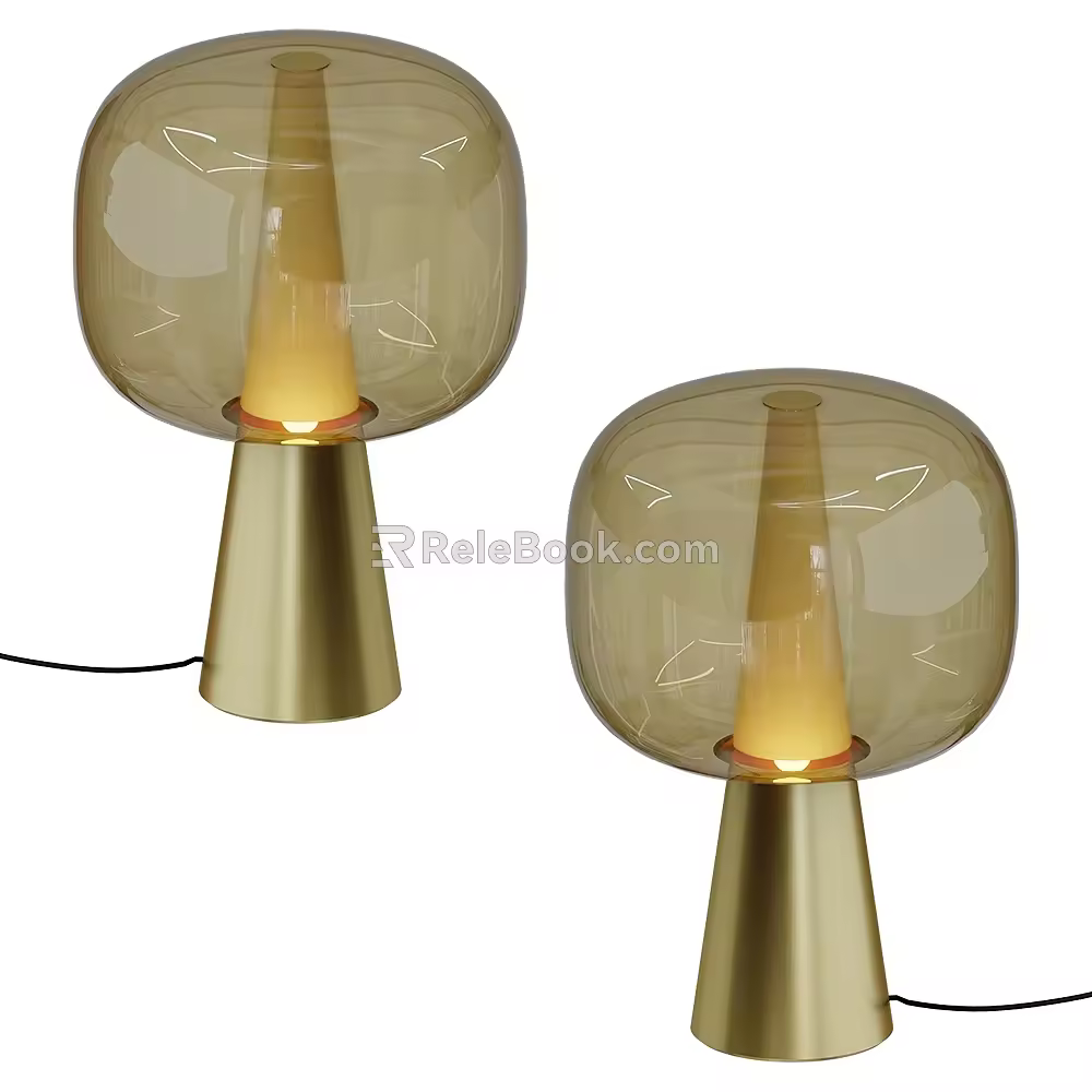 Table lamp 3d model
