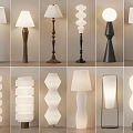 Various Modern Floor Lamps With Different Designs For Home Interior Decor