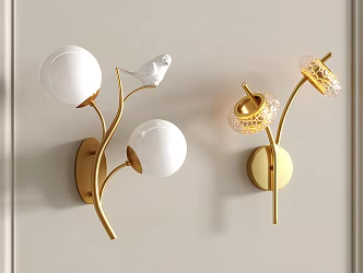 French Style Wall Lamp Metal Wall Lamp Bedside Wall Lamp Rotating Wall Lamp Decorative Wall Lamp 3d model