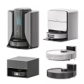 Smart Machines With Modern Design Including Coffee Maker Robot Vacuum And Projector