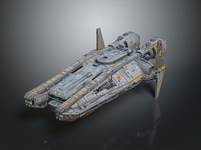 Modern Fighter Science Fiction Fighter Science Fiction Fighter Space Fighter 3d model