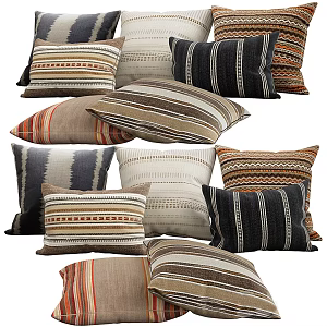 Modern pillow 3d model