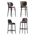 Modern Bar Chair 3d model