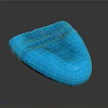 Soft Blue Daily Living Insole With Comfortable Cushion For Foot Support
