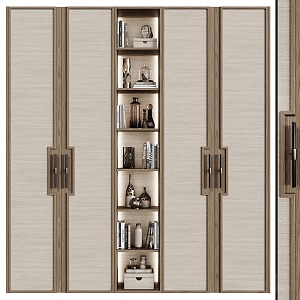 vintage wardrobe 3d model