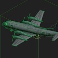 The imaginary enemy PBR US Navy EP3 EP3 anti-submarine reconnaissance aircraft Aries II electronic intelligence reconnaissance aircraft 2014328249 3d model