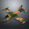 RS-25 Futuristic Space Aircraft With Military Camouflage And Aeronautical Design