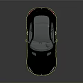 Silver Mercedes Two Door Sports Car With Sleek Design Transparent Roof And Alloy Wheels