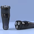 Zhigao Black Electric Shaver With Multiple Blades And Modern Design For Daily Use