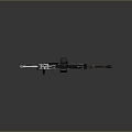 rifle semi-automatic rifle combat rifle battle rifle carbine war rifle attack rifle 3d model