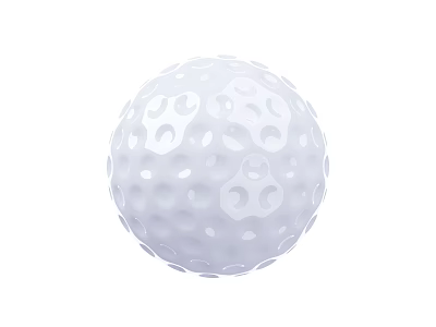 High Quality Golf Ball As Essential Sports Equipment For Practice And Training 3d model