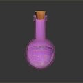 Modern Potion Bottle Potion Medicine Magic Bottle 3d model